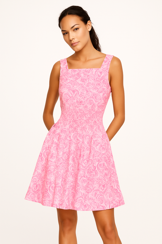 Mini flare dress