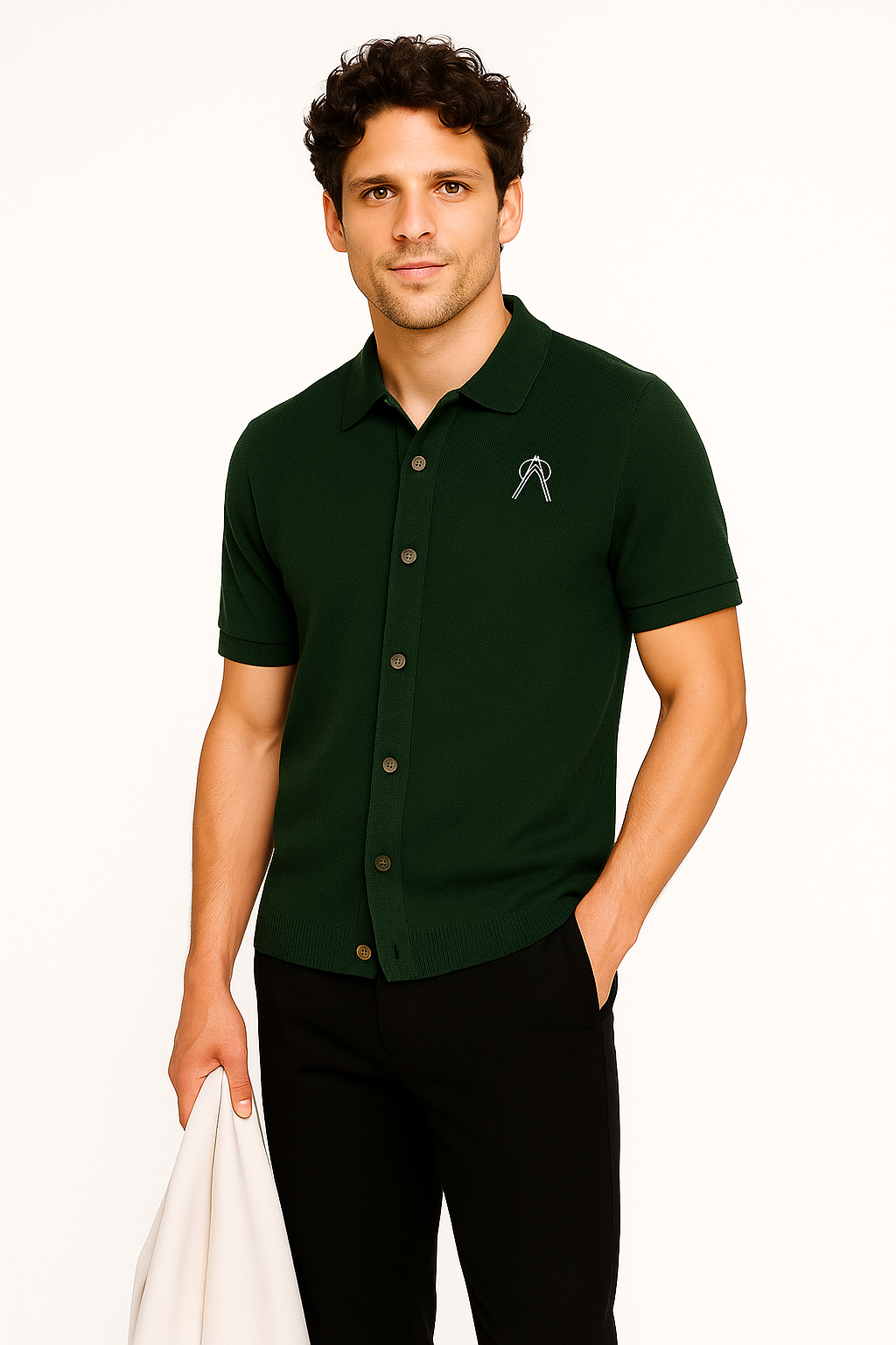 Short sleeve button up