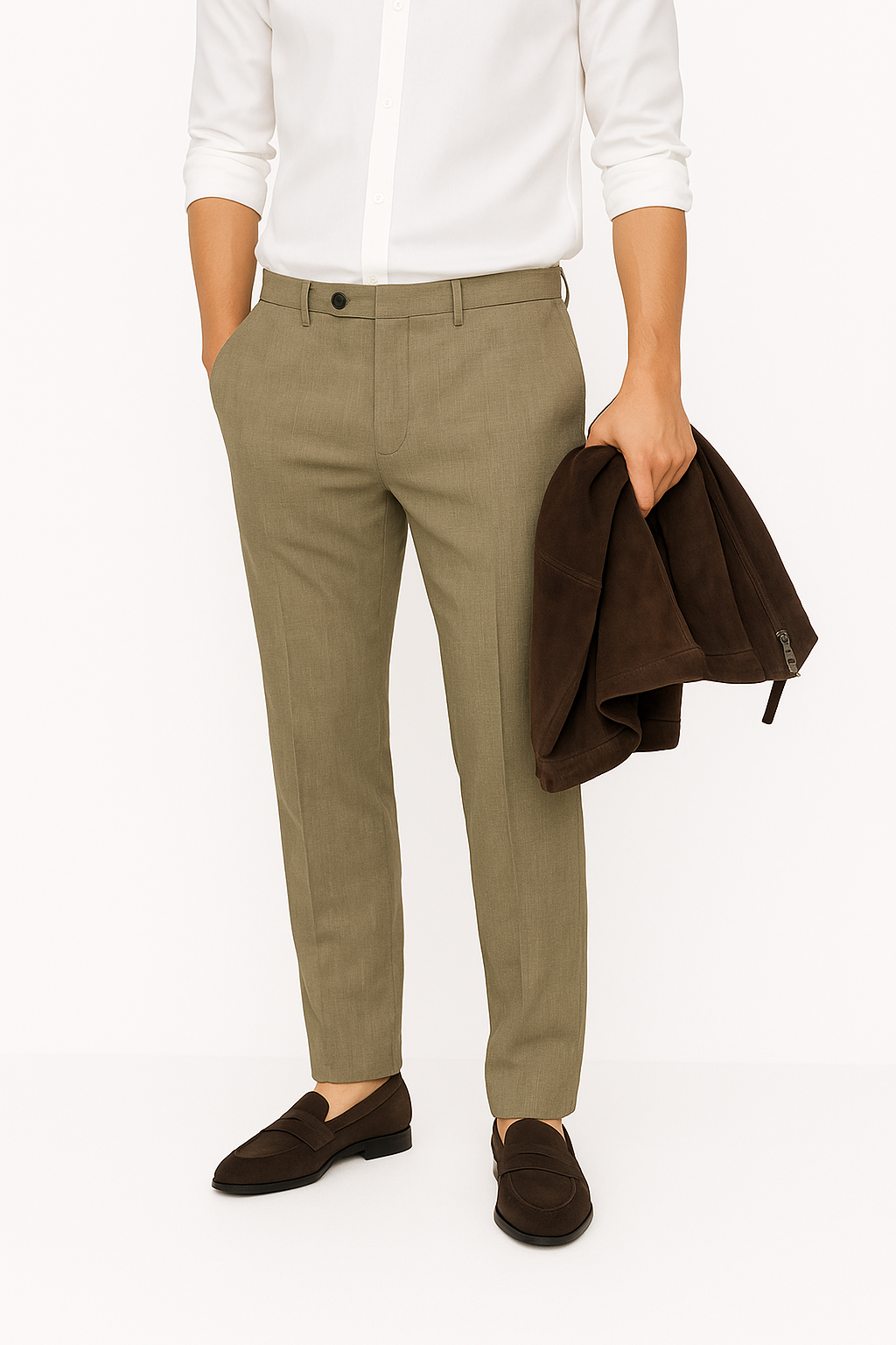 Slim dress pants
